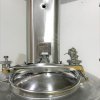 1,000 Ltr 316 Grade SS Jacketed Tank with Full-Sweep Scraped-Surface Mixer